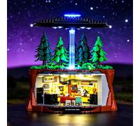 BRIKSMAX Light Kit Compatible with LEGO The X-Files 21369, NO LEGO | Ideas 21369 - Movie-inspired lighting - Immersive display experience - Perfect for fans and collectors - Model not included