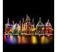 BRIKSMAX Light Kit Designed for LEGO Hogsmeade Village Collectors' Edition | Designed for Harry Potter 76457 - Hidden wiring - Plug-and-play installation - Enhanced display effect - Model not included