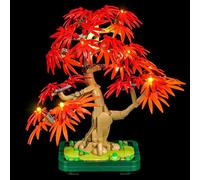 BRIKSMAX Light Kit Designed for LEGO Japanese Red Maple Bonsai Tree | Designed for Botanicals 10348 - Hidden wiring - Plug-and-play installation - Enhanced display effect - Model not included