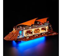 BRIKSMAX Light Kit Designed for LEGO Star Wars Jabba's Sail Barge, NO LEGO | Star Wars 75397 - Movie-inspired light - Immersive display experience - Perfect for fans and collectors - Model not included