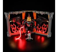 BRIKSMAX Light Kit Designed for LEGO The Lord of the Rings Balrog Book Nook | Icons 10367 - Warm lighting showcases every detail - Elegant home décor - Premium display piece - Model not included