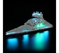 BRIKSMAX Light Kit for Imperial Star Destroyer - LED Lighting Compatible With Star Wars 75394 Building Set - Lego Set Not Included