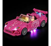 BRIKSMAX Light Kit for Lego-77241 2 Fast 2 Furious Honda S2000 -Led Lighting Compatible with Lego Speed Champions Building Set- Not Include Model Set