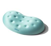 BRILA Memory Foam Mouse & Keyboard Wrist Rest Support Pad Cushion Set for Computer, Laptop, Office Work, PC Gaming - Massage Holes Design (Aquamarine Mouse Wrist Rest)