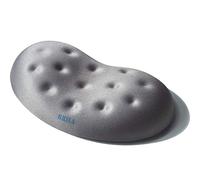 BRILA Memory Foam Mouse & Keyboard Wrist Rest Support Pad Cushion Set for Computer, Laptop, Office Work, PC Gaming - Massage Holes Design (Grey Mouse Wrist Rest)