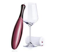 Brilamo Wine Glass Polisher and Polishing Cloth for Streak-Free Cleaning of Wine Glasses, Beer Tulips, etc. Dishwasher Safe