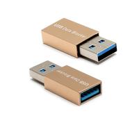 brileze 2PCS USB Data Blocker 3rd Gen Secure Fast Charging Data Defender Adapter Portable Smartphone Data Sync Anti-Hacking Against Juice Jacking Blocking Unwanted Data Transfer USB Condom