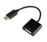 brileze DisplayPort to DVI Gold-Plated DP to DVI Adapter Male to Female 24+5 Cable Converter Support 1920x1080@60hz Full HD for Lenovo Dell HP and Other Brand High Definition Monitor Projector HDTV