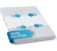 Briliantwerk Twin to King Bed Converter | No Slipping | Innovative Solution as Bed Bridge for Couples & Families | Split King Gap Filler for Adjustable Bed, Installed in < 5 Min