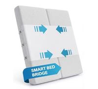 Briliantwerk Twin to King Bed Converter | No Slipping | Innovative Solution as Bed Bridge for Couples & Families | Split King Gap Filler for Adjustable Bed, Installed in < 5 Min
