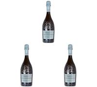 Brilla Wine Prosecco DOC Spumante 0.75, Bottle 750 ml, Alcohol 11% (Pack of 3)