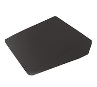 Brillars 11 Degree Seat Wedge - Black High Density Foam Seat Cushion, Wedge Cushion for Cars and Office Chairs for Back Pain, Lumbar Support, Sciatica Relief, and Improved Posture, 37 x 37 x 9cm