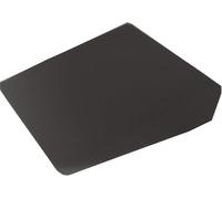 Brillars 11 Degree Wedge Seat Pillow for Back Pain Relief & Posture Support - Ideal for Comfort During Long Sitting Periods - 37x37x9cm (Black)