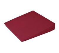 Brillars 11 Degree Wedge Seat Pillow for Back Pain Relief & Posture Support - Ideal for Comfort During Long Sitting Periods - 37x37x9cm (Red)