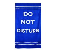Brillars Beach Towel 100X180 - Extra Large Beach Towel 500 gsm - Sand Free, Quick Dry, Lightweight, Yoga & Swimming Towel (Do Not Disturb)