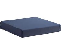 Brillars Chair Seat Pad 5cm Thick Garden Rattan Furniture Cushions Replacement Water Resistant With Removable Fabric Zipper Cover Outdoor Indoor Foam Filled Cushion (Navy, 45 x 56cm/18" x 22")