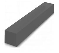 Brillars High Density Foam Bed Gap Filler for Mattress & Headboard - Sofa Bed Extender, Rectangle Bolster Support Pillow, Armrest Cushion - Firm Foam Only (Grey, 200x15x15cm)