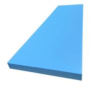 Brillars Upholstery Blue Foam High Density Standard Foam Sofa Dining Cushions Seat Pads for Seating Perfect for Office Chairs & Stools Back Pad Support (1, 60"x20"x3"(150x50x7.5cm))