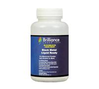 Brilliance Laser Inks 120 ml Black Liquid Ready Laser Marking Powder for High Contrast Metals Mark | Permanent Durable Metal Ink for Fiber, YAG, and CO2 Laser Engraver