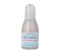 Brilliance Refill Inks Tsukineko Re-Inker, Platinum Planet