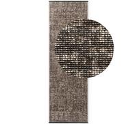 Brilliance Short Pile Prisma Beige Rug - 80X250 cm