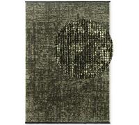 Brilliance Short Pile Prisma Green Rug - 120X170 cm