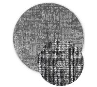 Brilliance Short Pile Prisma Grey Rug - Ø 160 cm