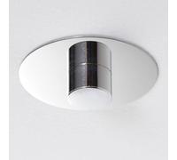 Brilliant Andria textile ceiling lamp, 60 cm, white