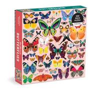 Brilliant Butterflies 500 Piece Family Puzzle, Mud