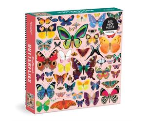 Brilliant Butterflies 500 Piece Family Puzzle by Mudpuppy (Jigsaw)
