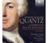 Benedek Csalog & Dóra Pétery – Quantz: Complete Flute Sonatas, Vol. 1 – CD (Edel)