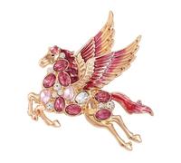 Brilliant Crystal Horse Brooch Adding Elegant Shines to Any Outfit Elegant Horse Pin Suitable for Various Occasions Casual Pin