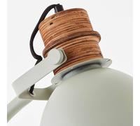 Brilliant Erena floor lamp, swivelling head, light green