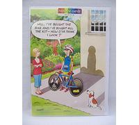 BRILLIANT FUNNY IVE BOUGHT ALL THE KIT HOW DO I LOOK BIRTHDAY GREETING CARD
