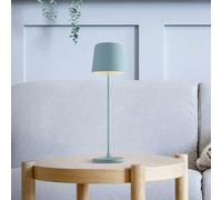 Brilliant Kaami LED table lamp, dimmable, light blue