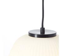 Brilliant Kaizen hanging light, Ø 25 cm, opal, glass