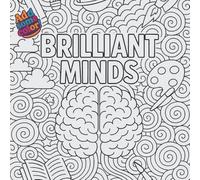 Brilliant Minds: A Simple and Fun Coloring Book for Autistic Kids | 50 Calm and Engaging Illustrations to Boost Creativity & Confidence | Designed for Toddlers & Preschoolers (Ages 3-7)