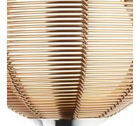 Brilliant Relax wall light in bronze and chrome