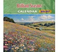 Brilliant Seasons Calendar 2026-2027: 18 Month Planner To Keep You On Track from Sep 2026 to Dec 2027,Square 8.5 x 8.5 Inches Gift For Organizing & Planning