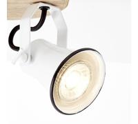 Brilliant Seed ceiling spotlight lampshades 2-bulb white