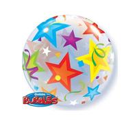 Brilliant Stars 22"/56Cm Bubble Balloon