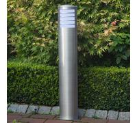 Brilliant Todd stainless steel path light for compact fluorescent bulb