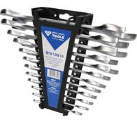 BRILLIANT TOOLS BT010012 Double Open-Ended Spanner Set 12 Pieces [Powered by KS Tools]