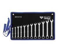 Brilliant Tools BT013112 Ratcheting Wrench Set 8-53mm 12Pieces Chr...