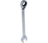 BRILLIANT TOOLS BT013815 Ratchet Ring Spanner 15 mm [Powered by KS Tools]