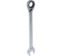 BRILLIANT TOOLS BT013822 Ratchet Ring Spanner 22 mm [Powered by KS Tools]