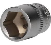 Brilliant Tools BT020942 1/4 Inch Socket Spanner, 25 mm, 14 mm Insert