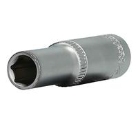 BRILLIANT TOOLS BT021821 3/8 Inch Hexagonal Socket, Long Design, 9 mm [Powered by KS Tools]
