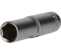 BRILLIANT TOOLS BT021824 3/8 Inch Hexagonal Socket, Long Design, 12 mm [Powered by KS Tools]