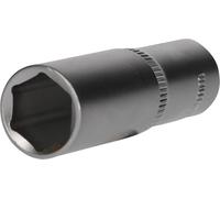 BRILLIANT TOOLS BT021826 3/8 Inch Hex Socket, Long Version, 14 mm [Powered by KS Tools]